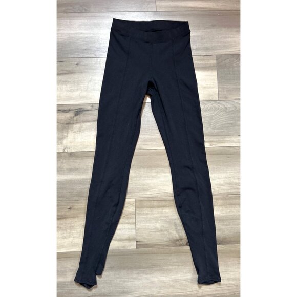 Alo Airbrush High-Waist Stirrup Leggings Black S/M - Picture 2 of 12